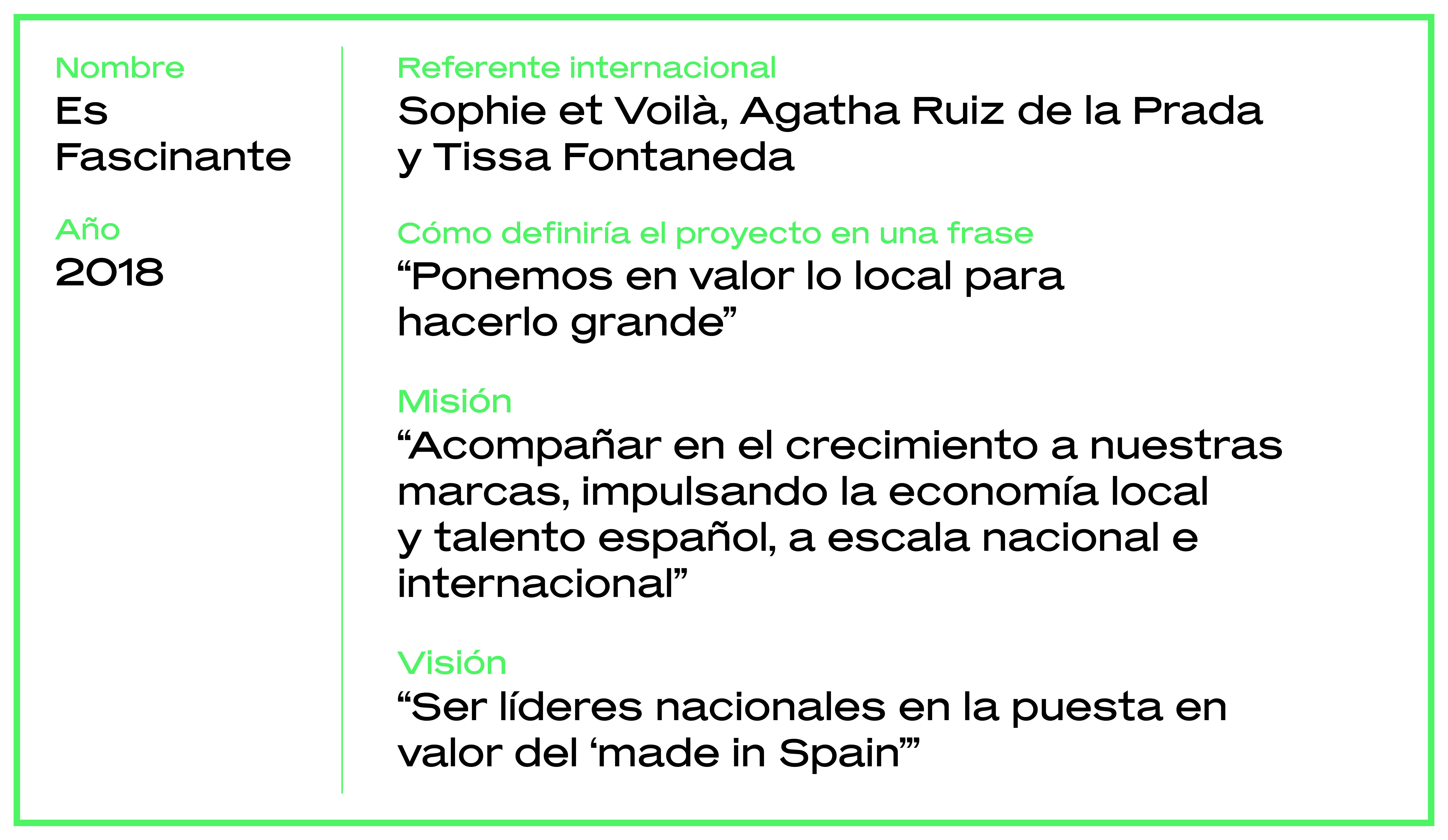 Es Fascinante Misión, Visión, Valores